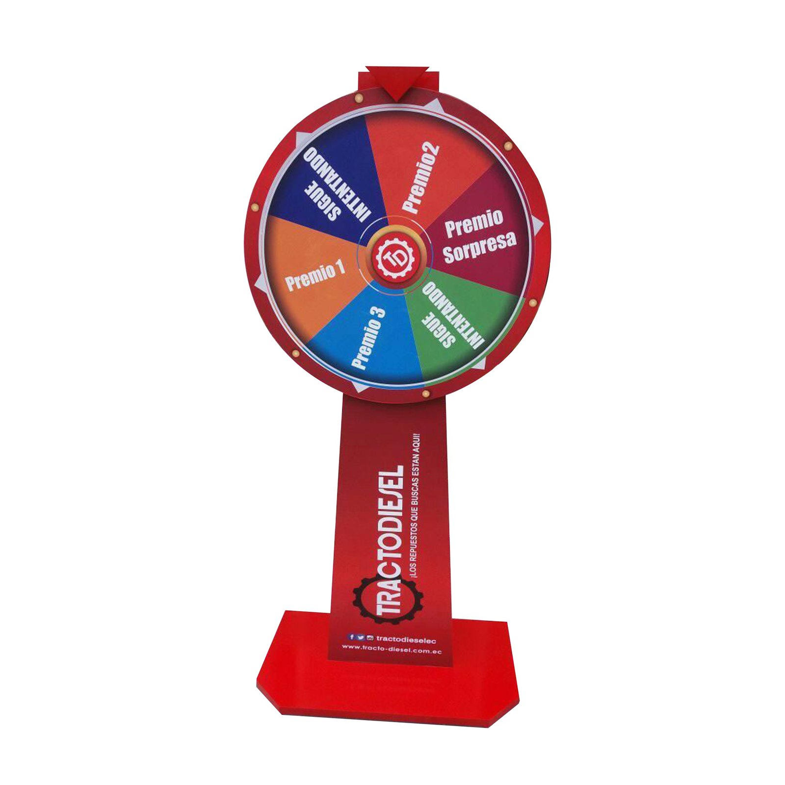 Ruleta Publicitaria de Piso