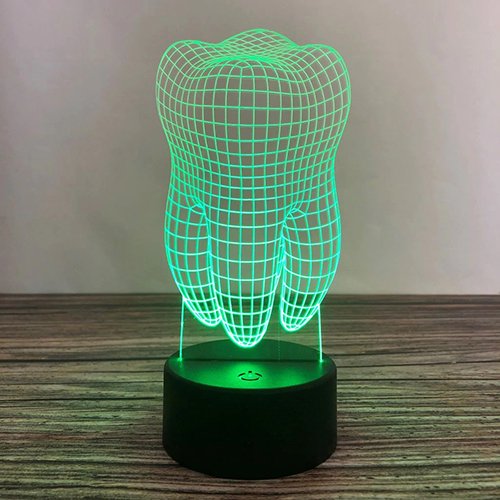 Muela con luz