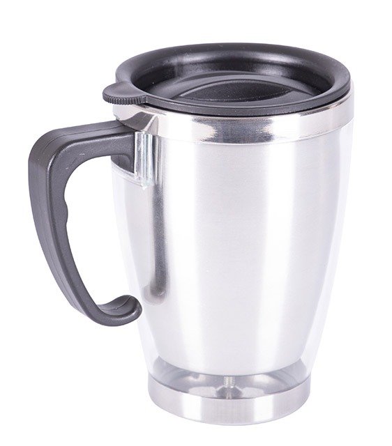 Jarro Metalico MUG-03 PLATEADO