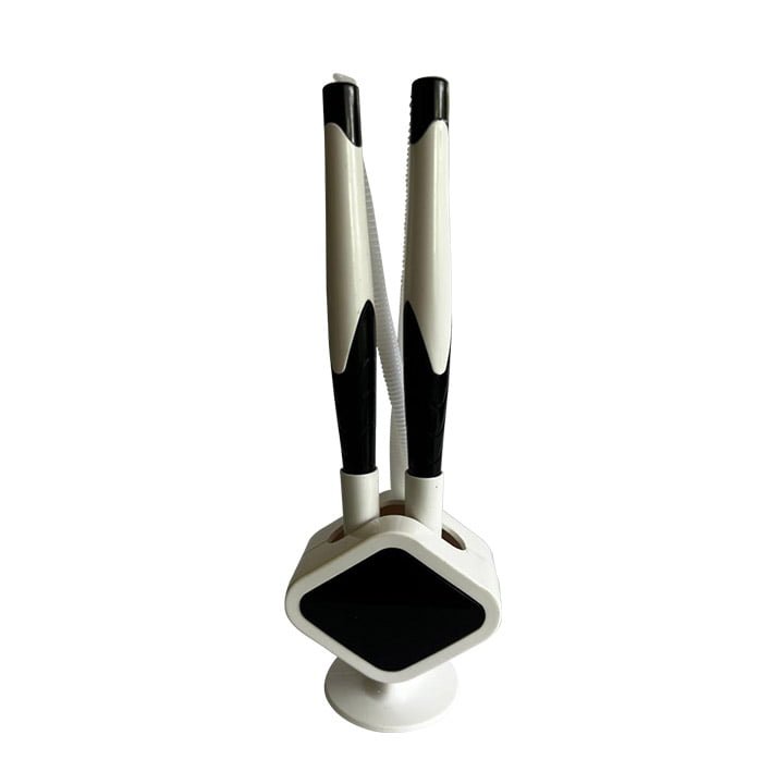 LAPICERO DOBLE CON BASE COLOR NEGRO
