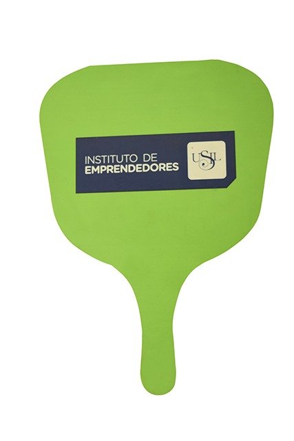 Abanico Plástico Troquelado