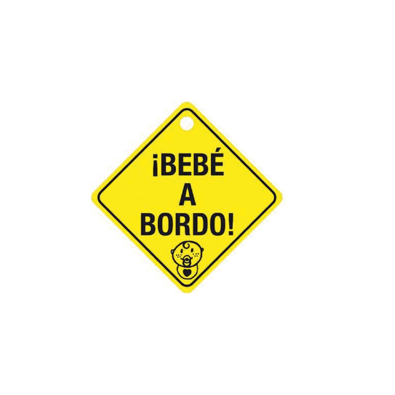 Letrero bebe a bordo